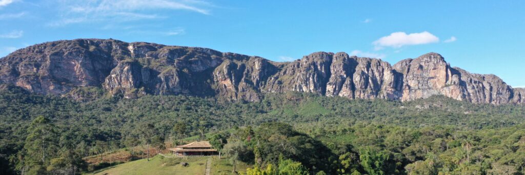 paisagem do canela de ema